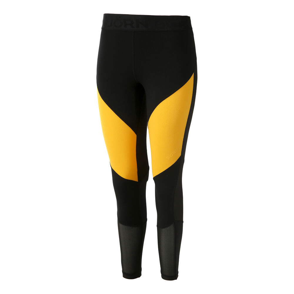 Björn Borg Cadence Blocked Collant Tight Femmes - Noir , Jaune