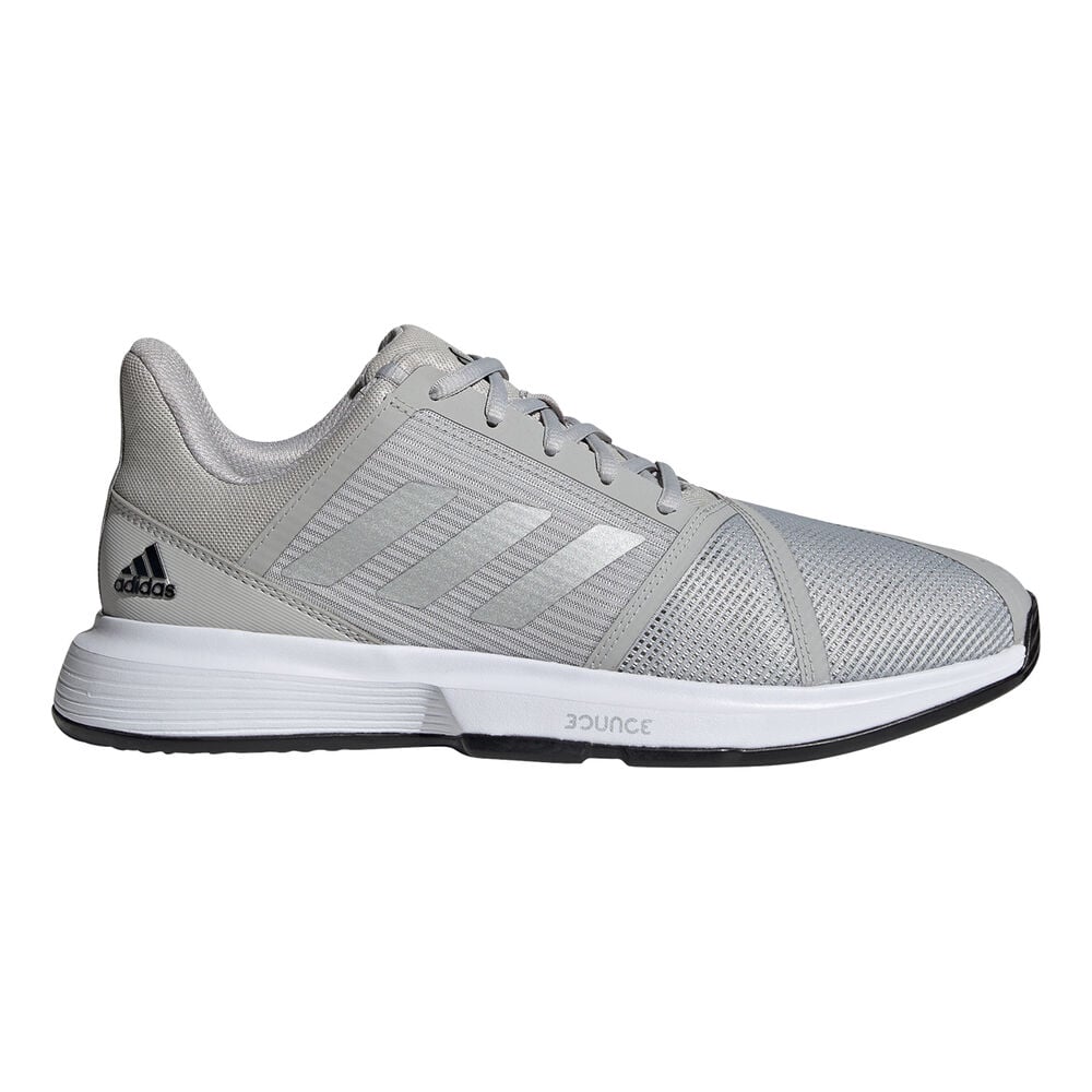 adidas Court Jam Bounce Chaussures Toutes Surfaces Hommes - Gris , Argent