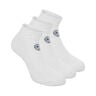 No Party No Show Move Chaussettes De Tennis Pack De 3-Blanc,Noir