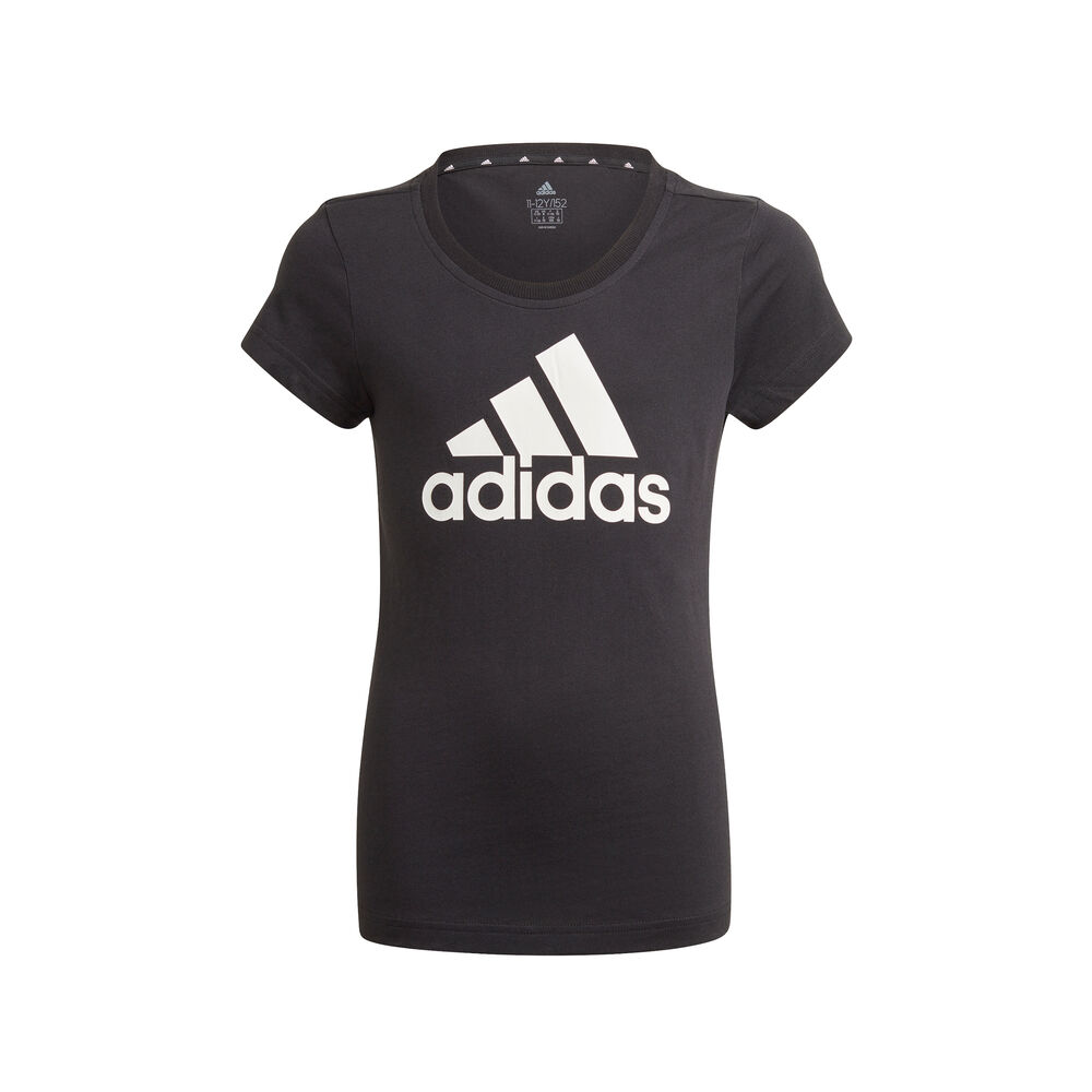 adidas Essentials Big Logo T-shirt Filles - Noir , Blanc