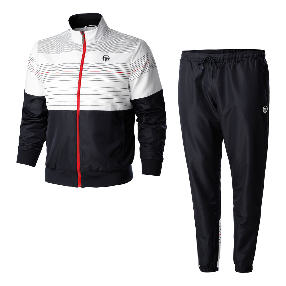 Sergio Tacchini Nammurat Survêtement Hommes - Bleu Foncé , Blanc