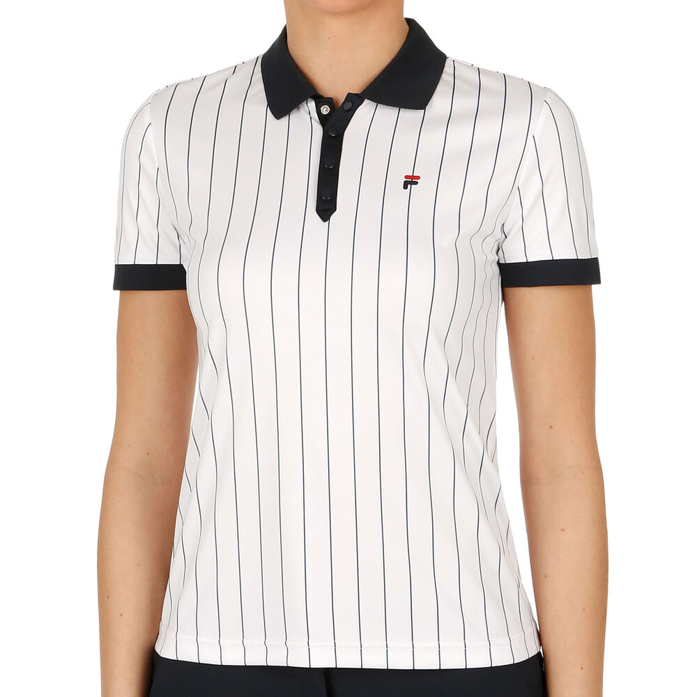 Fila Pauline Polo Femmes - Blanc , Bleu