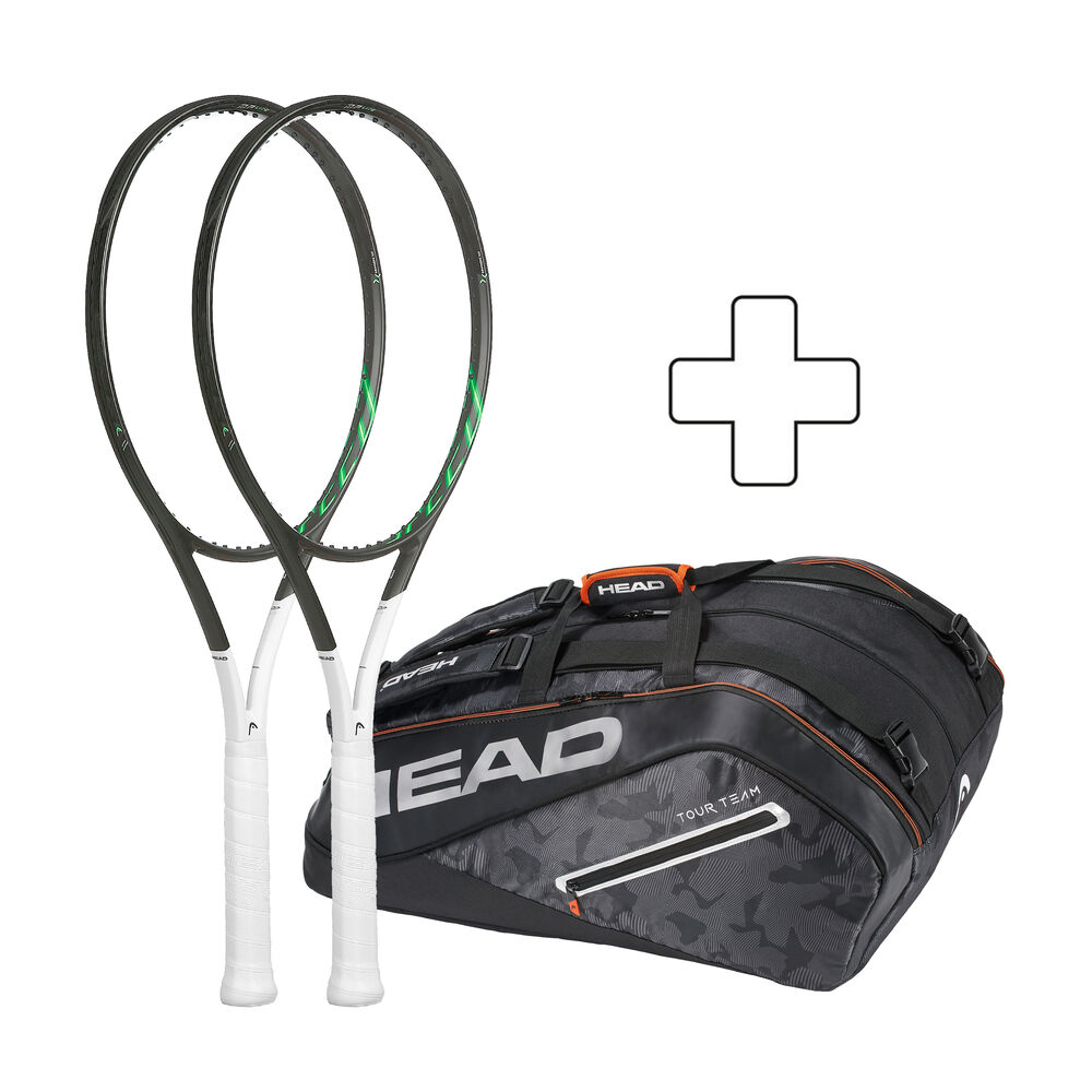 2x Graphene 360 Speed MP Lite + Sac De Tennis