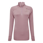 Vêtements Ronhill Ronhill Tech Prism 1/2 Zip Maillot De Course Femmes-Vieux Rose