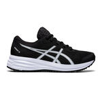 Chaussures de running ASICS ASICS Patriot 12 GS Chaussure De Running Sans Stabilisateurs Enfants-Noir,Blanc