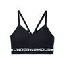 Seamless Low Long Soutien-gorge sport Femmes - noir, gris clair
