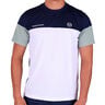 Prave 024 PL T-shirt Hommes - bleu fonc&eacute;, blanc