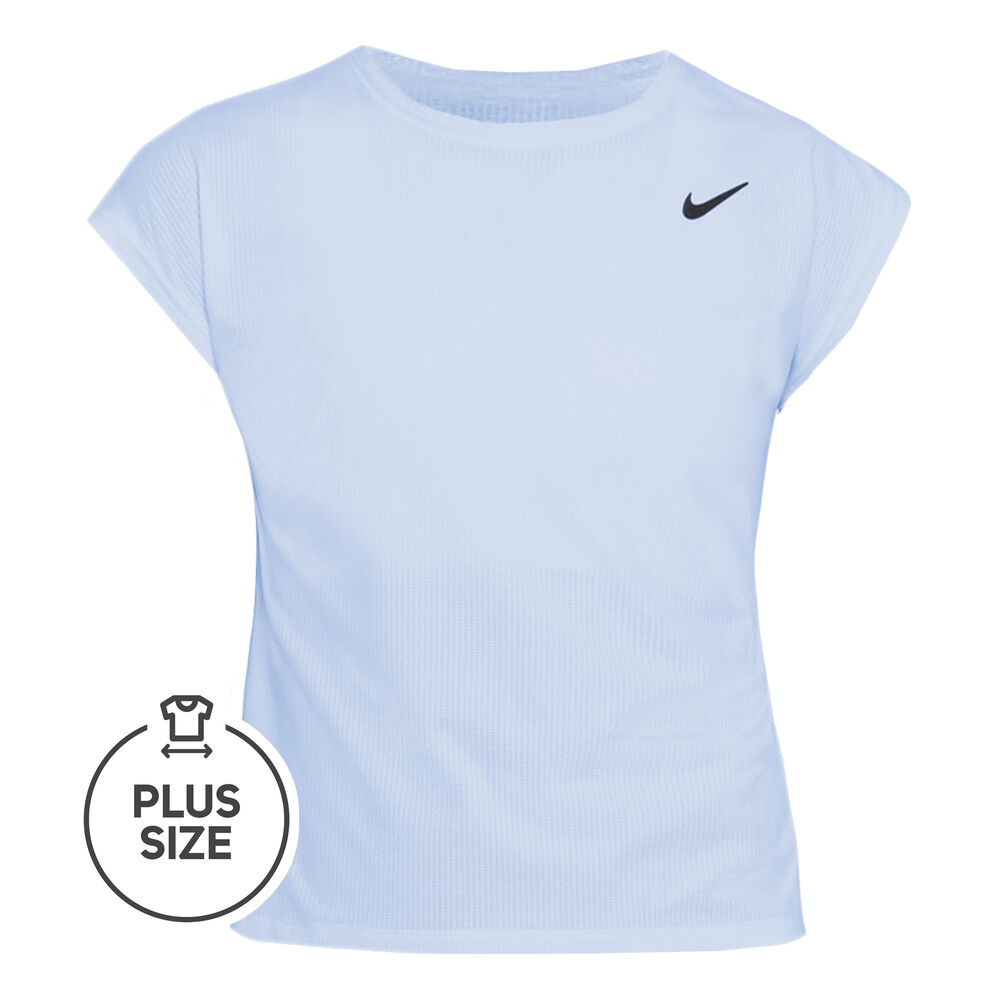 Nike Dri-Fit Victory Plus Size T-shirt Femmes - Bleu Clair