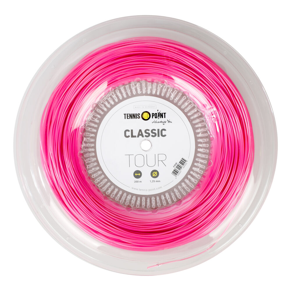 Tennis-Point Classic Tour Bobine Cordage 200m - Pink
