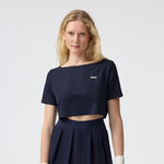 Vêtements 334 DSSLR Top Layer T-shirt Femmes-Bleu Foncé