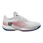 Chaussures de tennis Wilson Wilson Kaos Swift 1.5 2024 CLY Chaussure Terre Battue Femmes-Blanc,Rouge