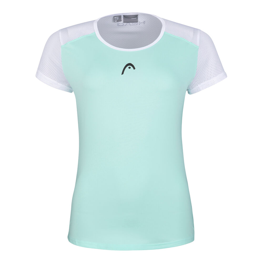 HEAD Sammy T-shirt Femmes - Mint, Blanc
