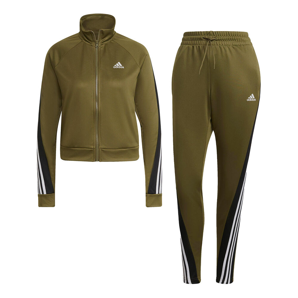 adidas Teamsport Survêtement Femmes - Vert Olive , Blanc