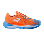 Chaussures de tennis Babolat Babolat Propulse Fury 3 Chaussure Terre Battue Hommes-Orange,Bleu