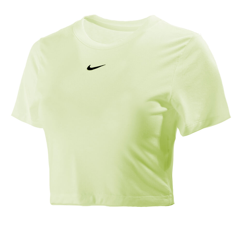 Nike Sportswear Essential Crop T-shirt Femmes - Jaune Citron