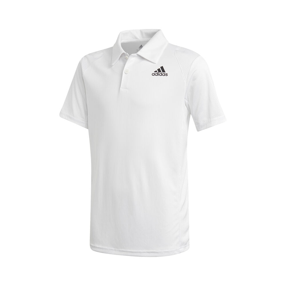 adidas Club Polo Garçons - Blanc , Noir