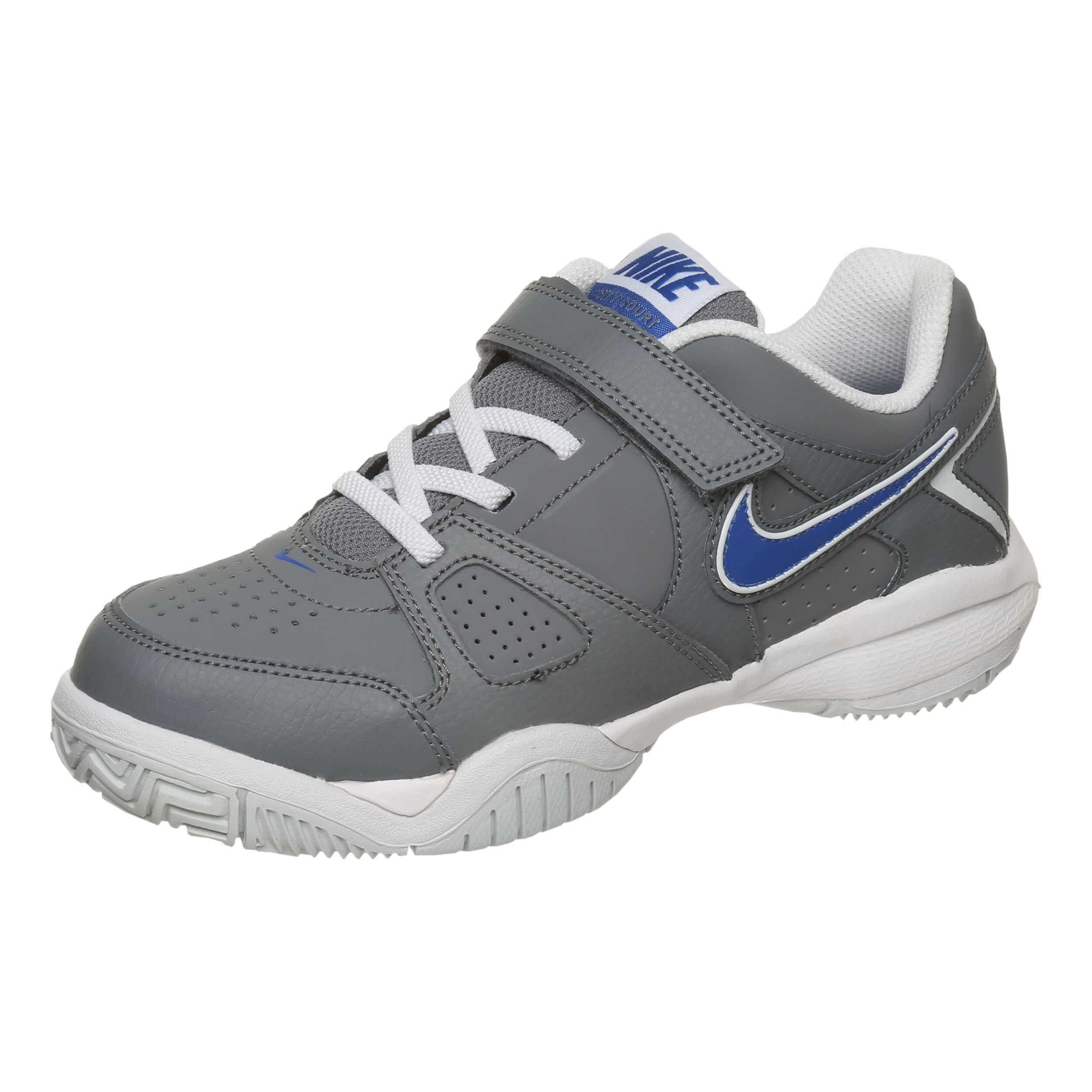Buy Nike City Court 7 PSV Chaussures Toutes Surfaces Enfants Gris Bleu online Tennis Point FR