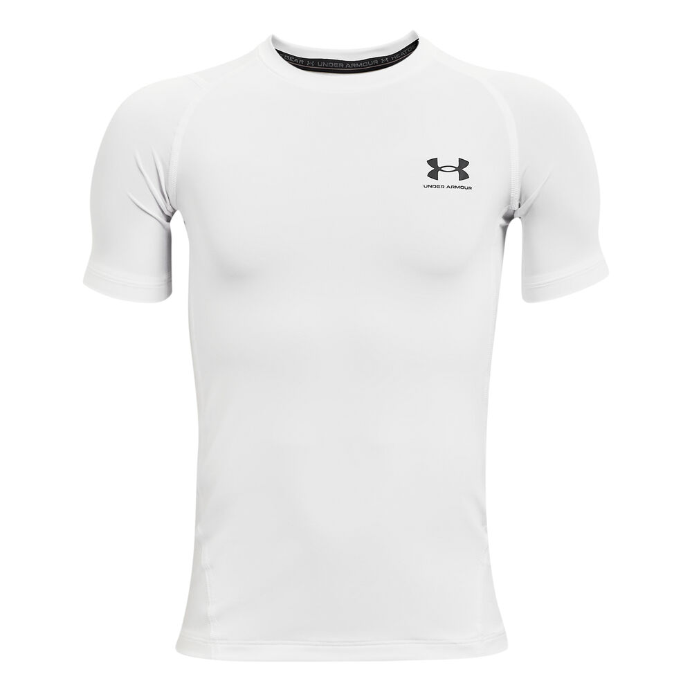 Under Armour Heatgear T-shirt Garçons - Blanc
