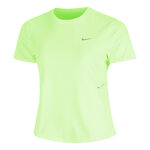 Vêtements Nike Nike Swift Tee Maillot de course Femmes-jaune lemon