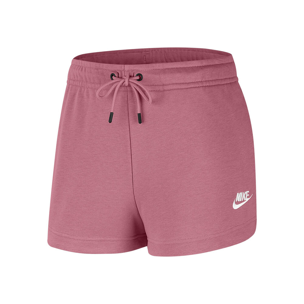 Nike Sportswear Essential Shorts Femmes - Rosé, Blanc