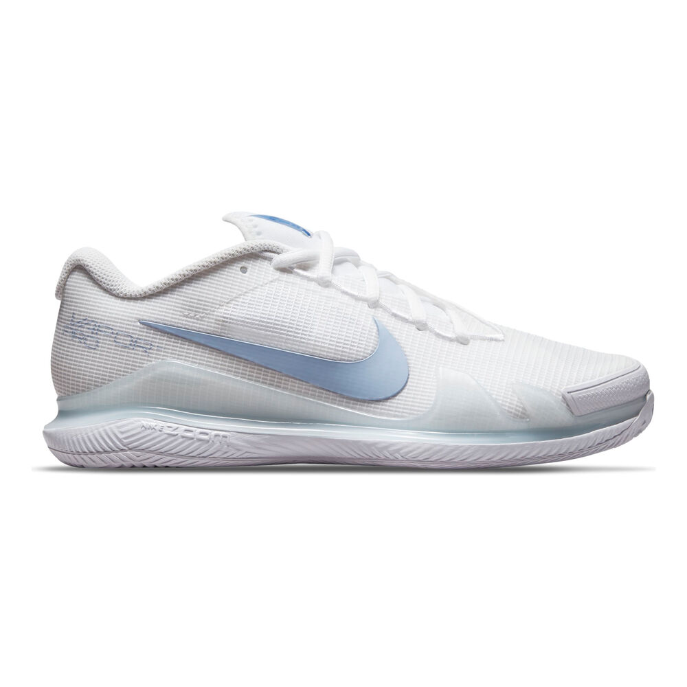 Nike Air Zoom Vapor Pro Chaussure Terre Battue Femmes - Blanc , Bleu Clair