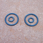 &Eacute;quipement court de tennis Tegra Tegra ASS-Machine-balai De Lignes Remplacement, Anneaux-Multicouleur