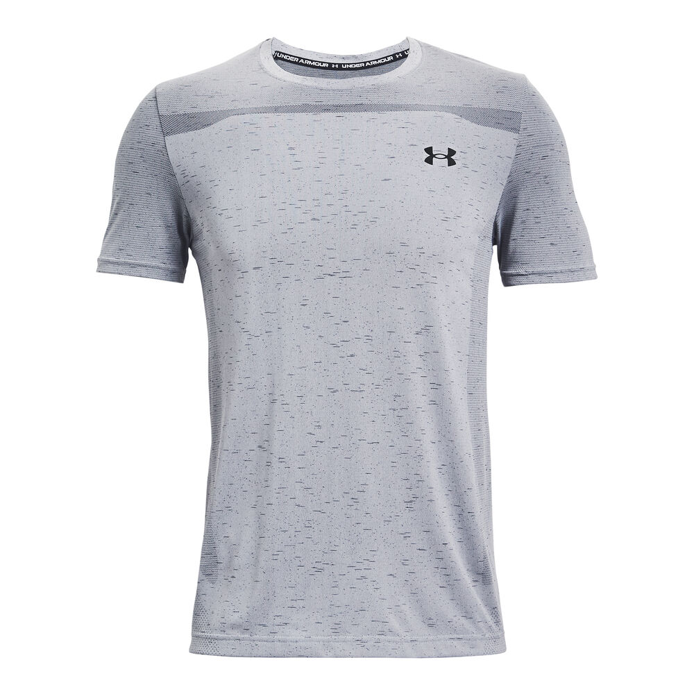 Under Armour Seamless T-shirt Hommes - Gris , Noir