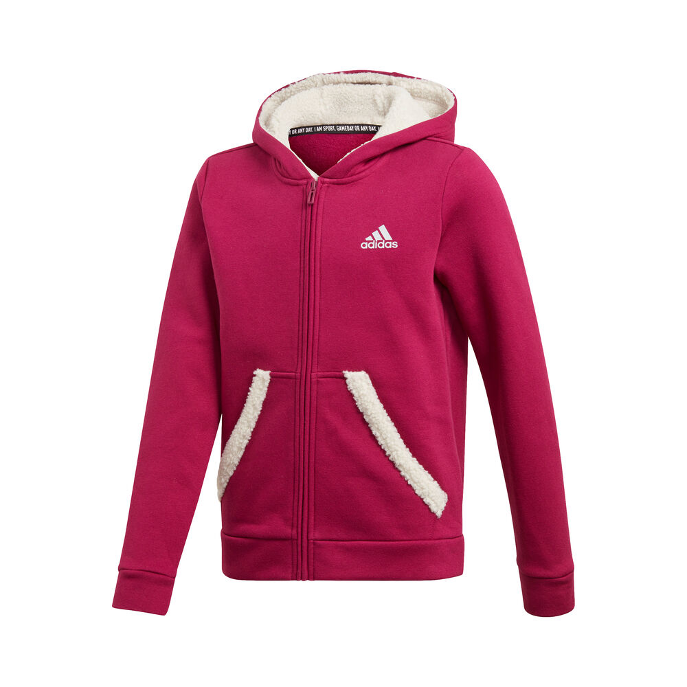 adidas Must Have Gilet En Coton Filles - Berry, Crème