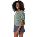 Vêtements ASICS ASICS Nagino Run Maillot de course Femmes-bleu