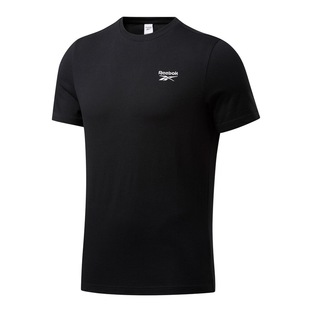 Reebok Small Vector T-shirt Hommes - Noir , Blanc