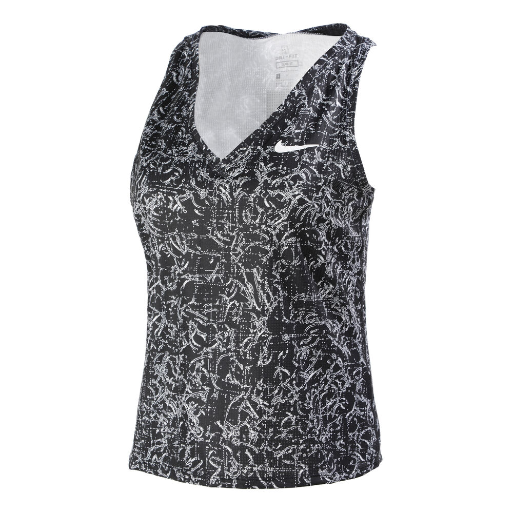 Nike Court Victory Print Débardeur Tank Top Femmes - Noir , Blanc