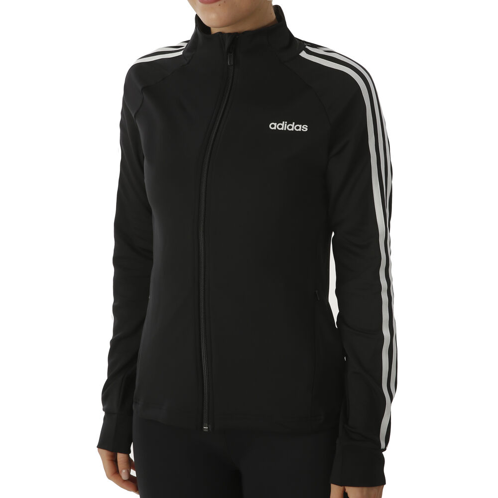 adidas D2M 3-Stripes Veste De Survêtement Femmes - Noir , Blanc
