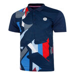 Vêtements BIDI BADU BIDI BADU New York 2024 Polo Hommes - bleu foncé, multicouleur