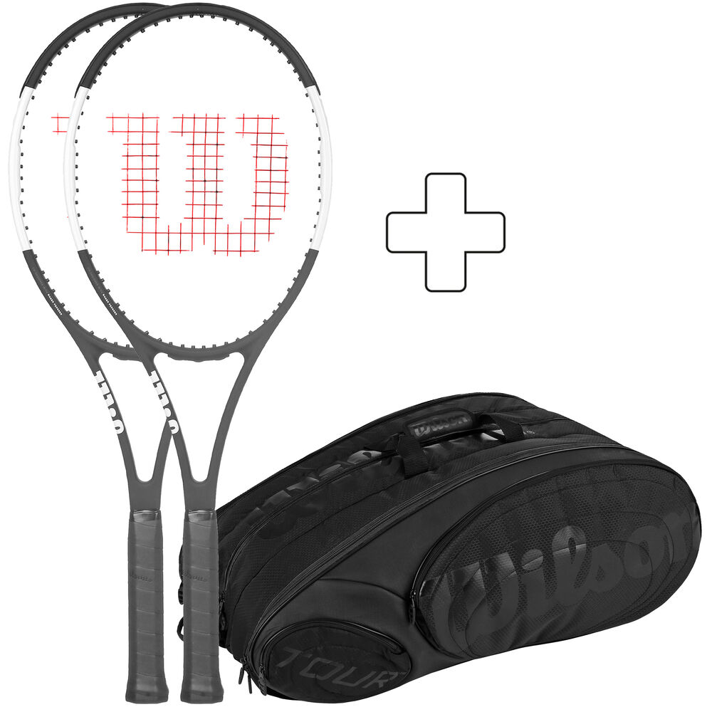Wilson 2x Pro Staff 97 CV + Sac De Tennis