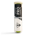 Balles de tennis Dunlop Dunlop Pro Coach Tube De 4