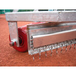 &Eacute;quipement court de tennis Tegra Tegra Raclette Gros Dents Accessoire Pour Appareil De Nettoyage Terre Battue-Multicouleur