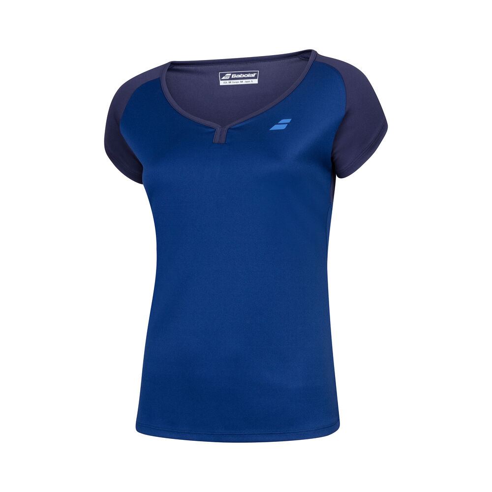 Babolat Play Capsleeve T-shirt Filles - Bleu Foncé , Bleu