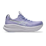 Chaussures de running ASICS ASICS Gel-Nimbus 28 Chaussure de running sans stabilisateurs Femmes-bleu, blanc