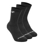 V&ecirc;tements Babolat Babolat Chaussettes De Tennis Pack De 3-Noir