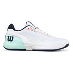 Chaussures de tennis Wilson Wilson Rush Pro 5 Chaussures toutes surfaces Hommes-blanc, turquoise