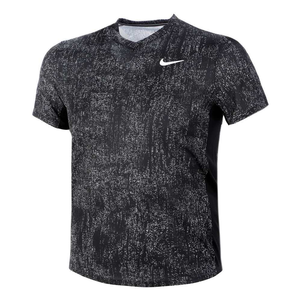 Nike Dry Victory Print T-shirt Hommes - Noir , Blanc