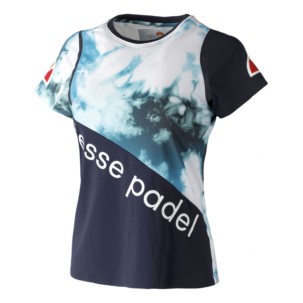 Ellesse Remi T-shirt Femmes - Bleu Foncé , Multicouleur