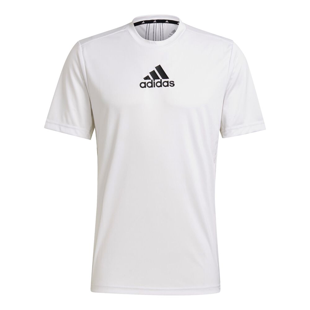 adidas 3-Stripes Back T-shirt Hommes - Blanc