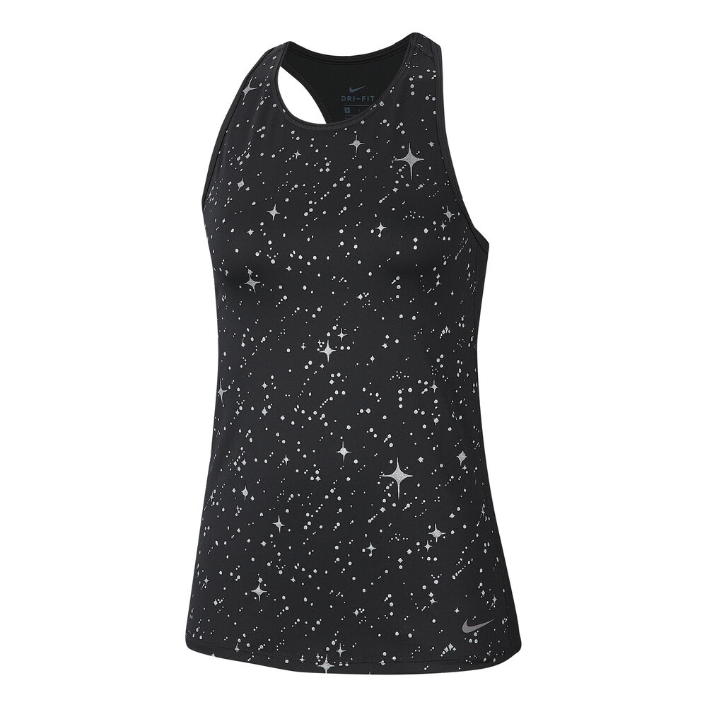 Nike Pro Starry Night Metallic Débardeur Tank Top Femmes - Noir , Argent