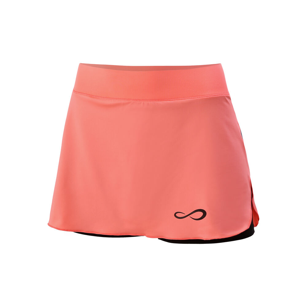 Endless Flow Jupe Femmes - Corail , Noir