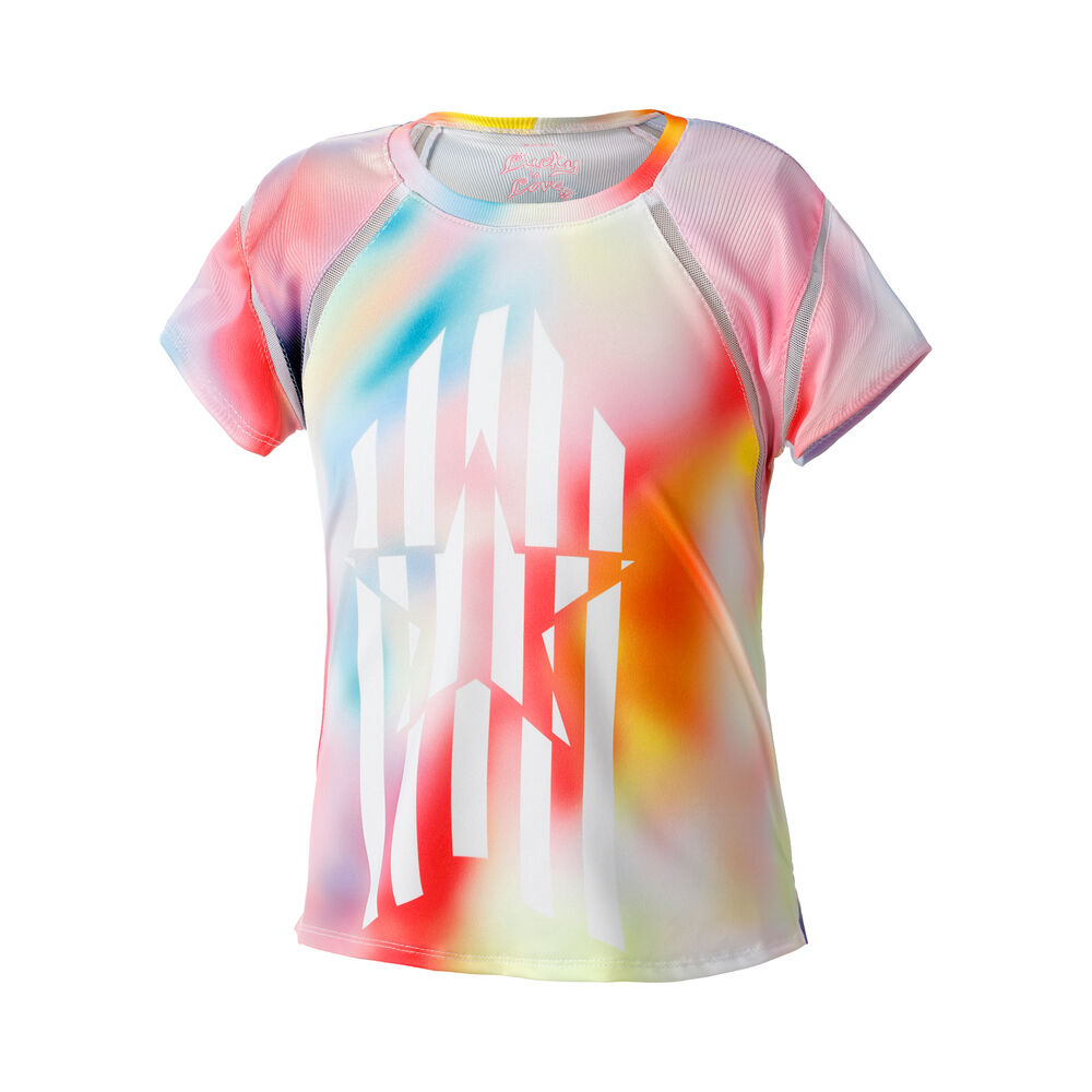 Lucky in Love Techno Star T-shirt Filles - Multicouleur