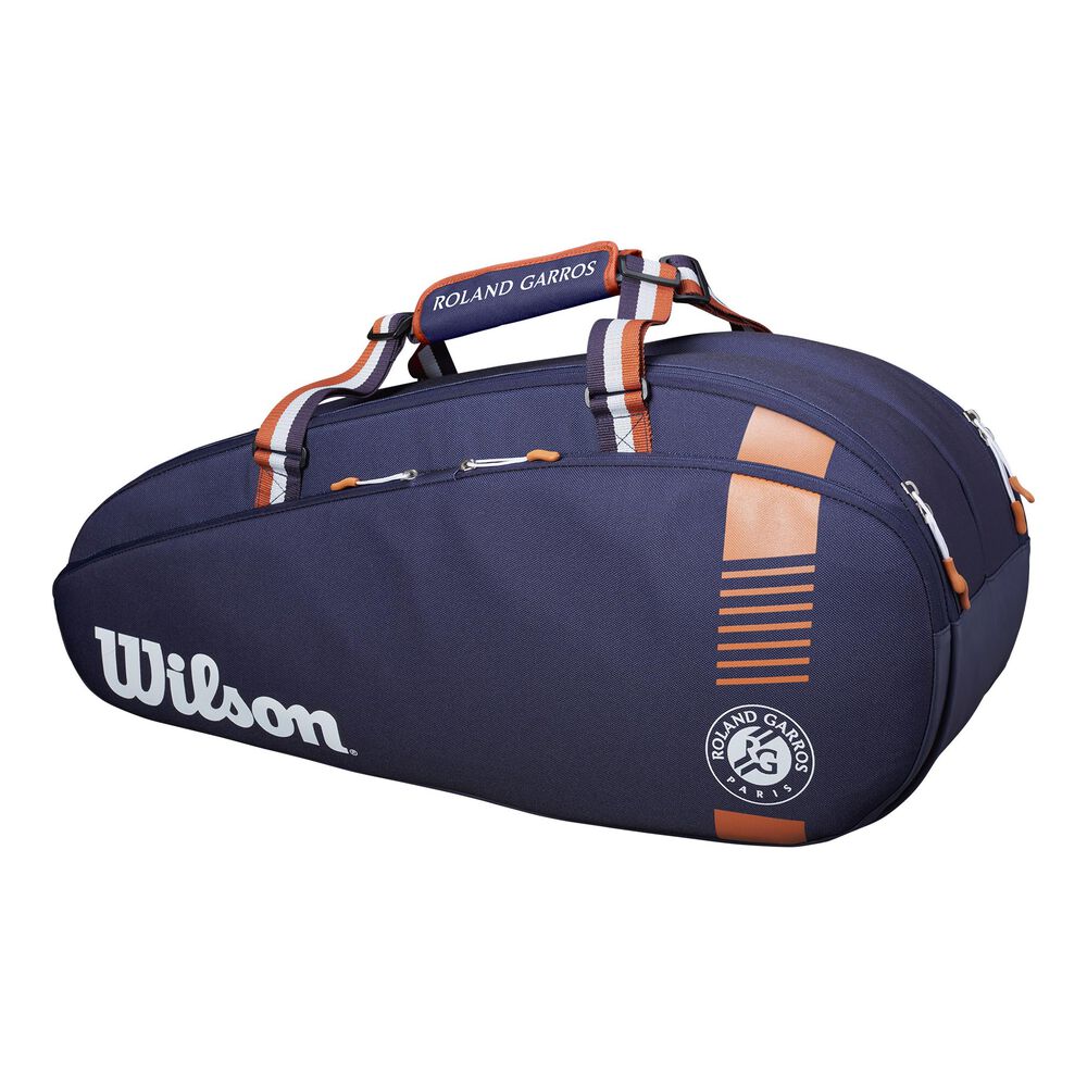 Wilson Roland Garros Team Housse De Raquette Lot De 6 - Bleu , Marron