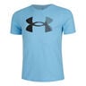 Big Logo Fill T-shirt Hommes - bleu, 