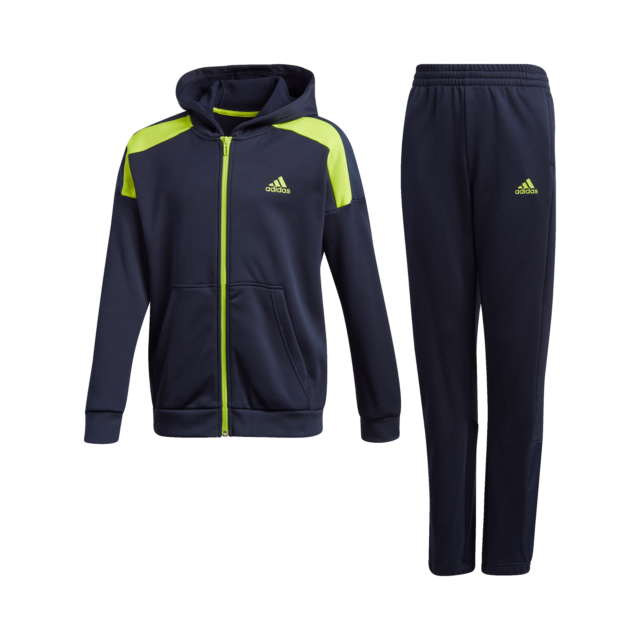 Buy adidas A.Rdy Tech Survetement Garcons Bleu Fonce Vert Fluo online Tennis Point FR