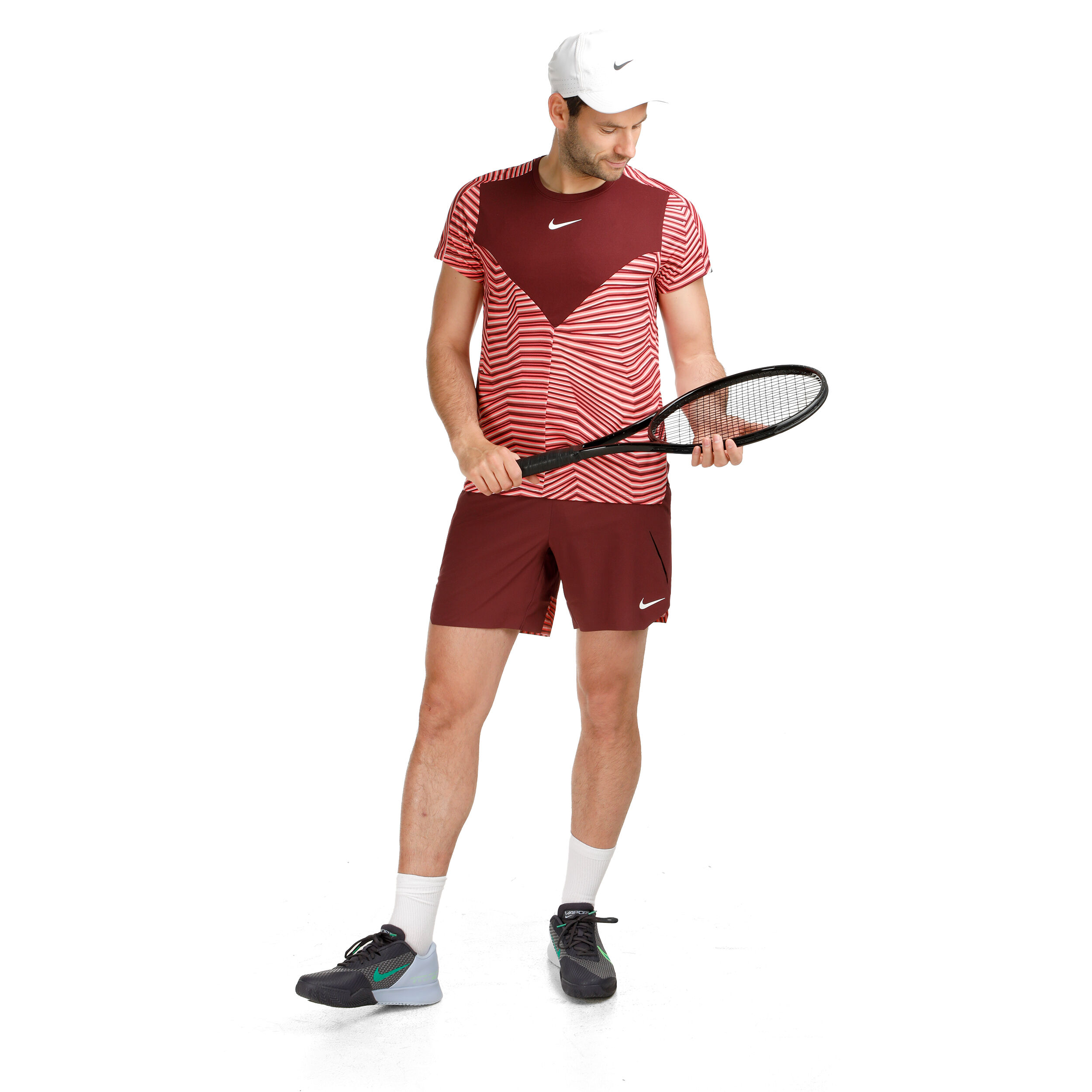 Tennis rouge store homme